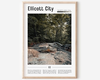 Ellicott City Poster, Ellicott City Print, Ellicott City Wall Art, United States Photo, United States Poster,United States Print