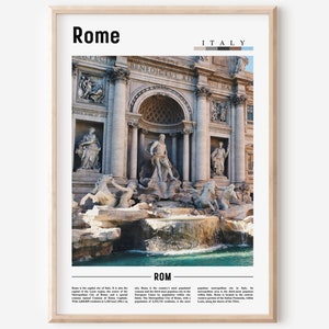 Rome Poster, Rome Print, Rome Wall Art, Italy Photo, Italy Poster, Italy Print, Italy Wall Art, Minimal Travel PosterV