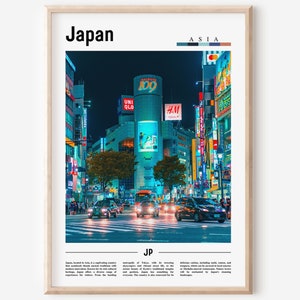 Japan Poster, Japan Print, Japan Wall Art, Asia Print, Asia Poster, Asia Photo, Minimal Travel Poster