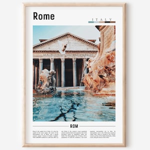 Rome Poster, Rome Print, Rome Wall Art, Italy Photo, Italy Poster, Italy Print, Italy Wall Art, Minimal Travel PosterV