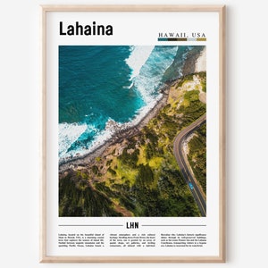 Lahaina Poster, Lahaina Print, Lahaina Wall Art, United States Photo, United States Poster, United States Print, Travel Poster