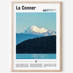 La Conner Poster, La Conner Print, La Conner Wall Art, United States Photo, United States Poster, United States Print, Travel Poster