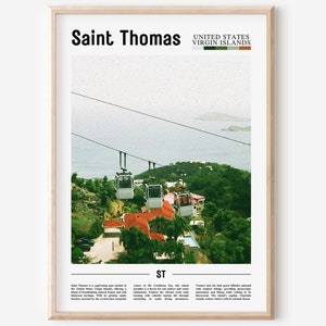 Saint Thomas Poster, Saint Thomas Print, Saint Thomas Wall Art, Caribbean Photo, Caribbean Poster, Caribbean Print, Travel Poster