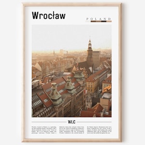 Wrocław Poster, Wrocław Print, Wrocław Wall Art, Europe Photo, Europe Poster, Europe Print, Travel Poster