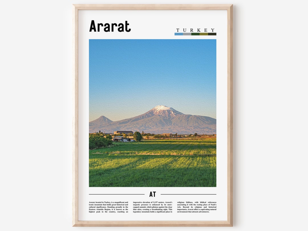 Ararat Poster, Ararat Print, Ararat Wall Art, Europe Photo, Europe ...