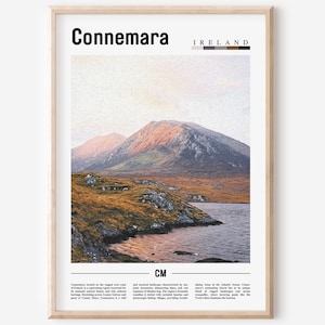 Connemara Poster, Connemara Print, Connemara Wall Art, Europe Photo, Europe Poster, Europe Print, Travel Poster