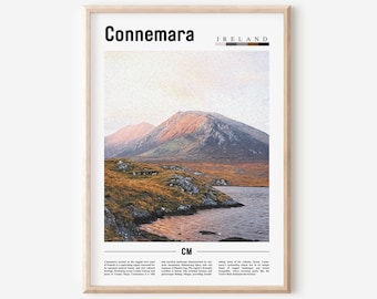 Connemara Poster, Stampa Connemara, Connemara Wall Art, Foto Europa, Poster Europa, Stampa Europa, Poster di viaggio