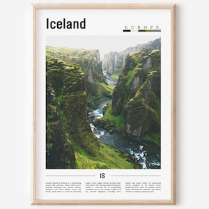 Iceland Poster, Iceland Print, Iceland Wall Art, Europe Photo, Europe Poster, Europe Print, Travel Poster