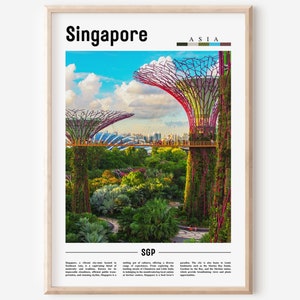 Singapore Poster, Singapore Print, Singapore Wall Art, Asia Print, Asia Poster, Asia Photo, Minimal Travel Poster