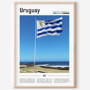 Uruguay Poster, Uruguay Print, Uruguay Wall Art, South America Poster, South America Print, Travel Poster