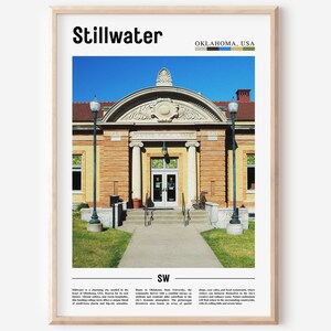 Stillwater Poster, Stillwater Print, Stillwater Wall Art, United States Photo, United States Poster, United States Print, Travel Poster