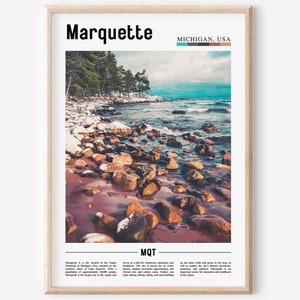 Marquette Poster, Marquette Print, Marquette Wall Art, United States Photo, United States Poster, United States Print, Travel Poster