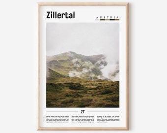 Zillertal Poster, Zillertal Print, Zillertal Wall Art, Europe Photo, Europe Poster, Europe Print, Travel Poster