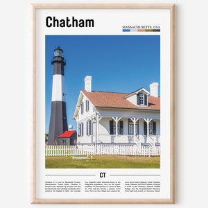 Chatham Print, Chatham Poster, Chatham Wall Art, United States Photo, United States Poster, United States Print, Travel Poster