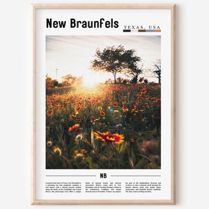 New Braunfels Poster, New Braunfels Print, New Braunfels Wall Art, United States Photo, United States Poster,United States Print