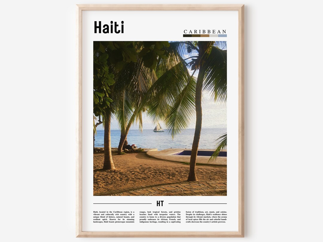 Haiti Poster, Haiti Print, Haiti Wall Art, Caribbean Photo, Caribbean