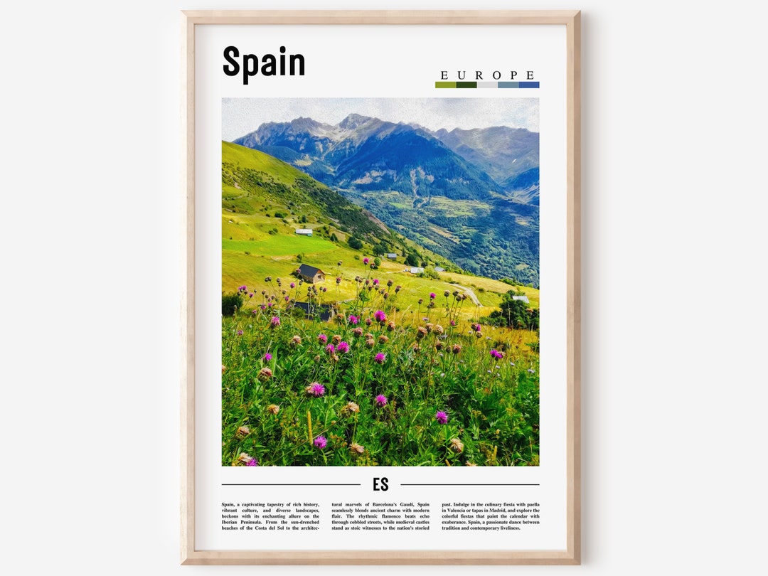 Spain Poster, Spain Print, Spain Wall Art, Spain Photo, Spain Art Print