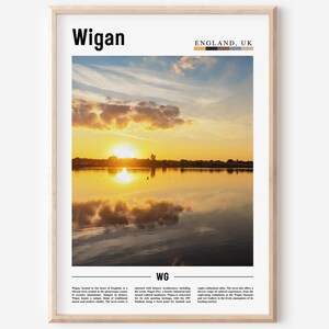 Wigan Poster, Wigan Print, Wigan Wall Art, Europe Photo, Europe Poster, Europe Print, Travel Poster