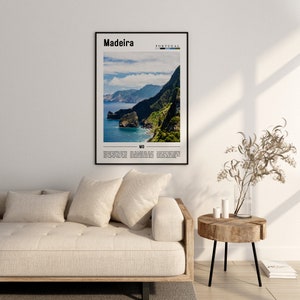 Madeira-affisch, Madeira-tryck, Madeiras väggkonst, Europafoto, Europa-affisch, Europa-tryck, Reseaffisch bild 7