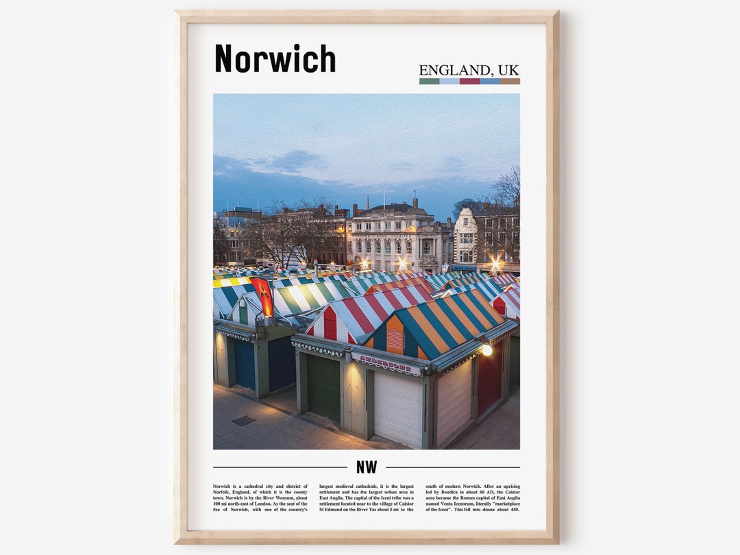 Norwich Printable, Norwich Wall Art, Norwich Poster, Norwich Photo, United Kingdom Printable