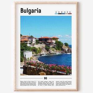 Bulgarien Poster, Bulgarien Druck, Bulgarien Wandkunst, Europa Foto, Europa Poster, Europa Druck, Reise Poster