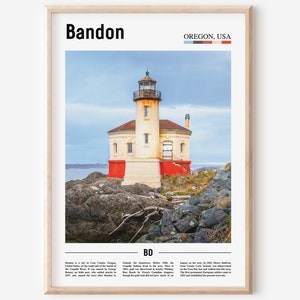 Bandon Print, Bandon Poster, Bandon Wall Art, United States Photo, United States Poster, United States Print, Travel Poster