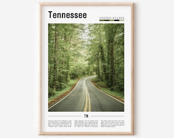 Tennessee Poster, Tennessee Print, Tennessee Wall Art, United States Photo, United States Poster, United States Print, Travel Poster