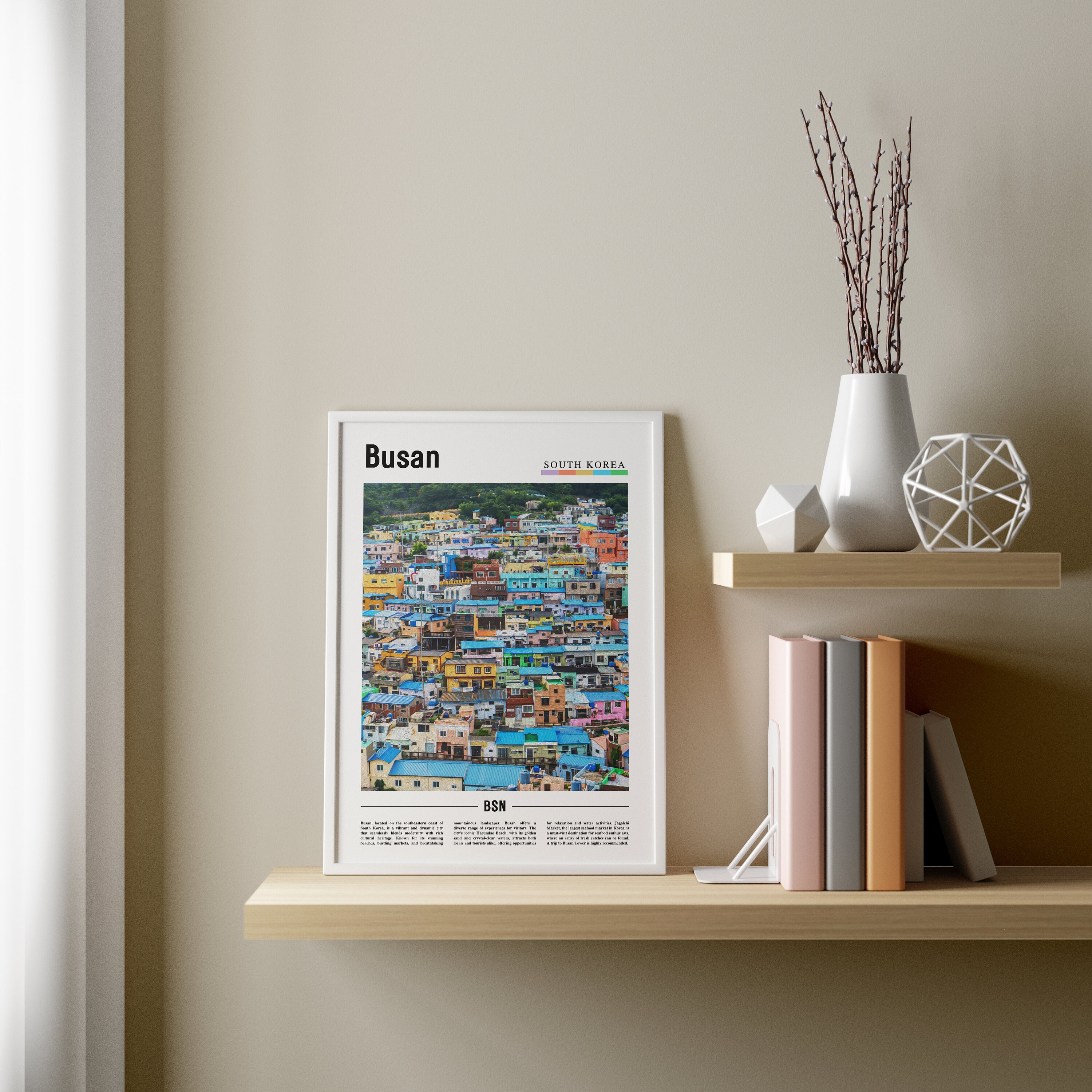Busan Poster, Busan Print, Busan Wall Art, Asia Print, Asia Poster ...