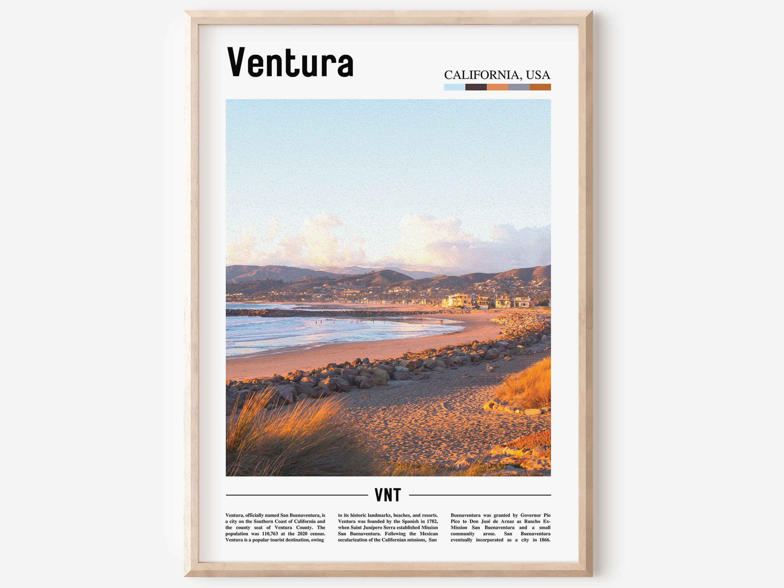 Ventura Poster, Ventura Poster, Ventura Wandkunst, Ölgemälde Poster