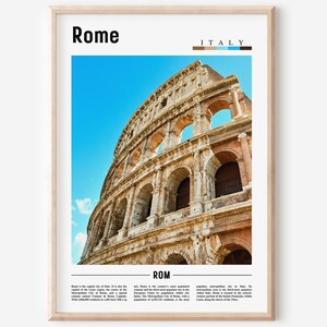 Rome Poster, Rome Print, Rome Wall Art, Italy Photo, Italy Poster, Italy Print, Italy Wall Art, Minimal Travel PosterV