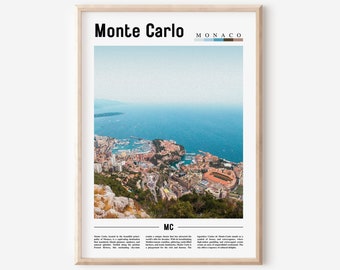 Monte Carlo Poster, Monte Carlo Print, Monte Carlo Wall Art, Europe Photo, Europe Poster, Europe Print, Travel Poster