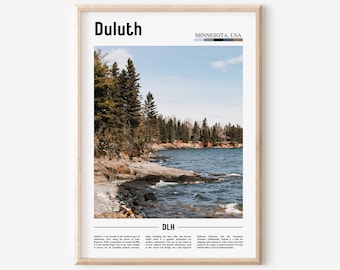 Duluth Poster, Duluth Print, Duluth Wall Art, United States Photo, United States Poster, United States Print, Travel Poster