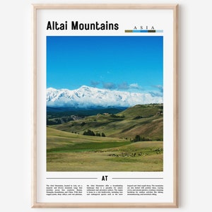 Altai Mountains Poster, Altai Mountains Print, Altai Mountains Wall Art, Asia Print Asia Poster,Asia Photo,Travel Poster