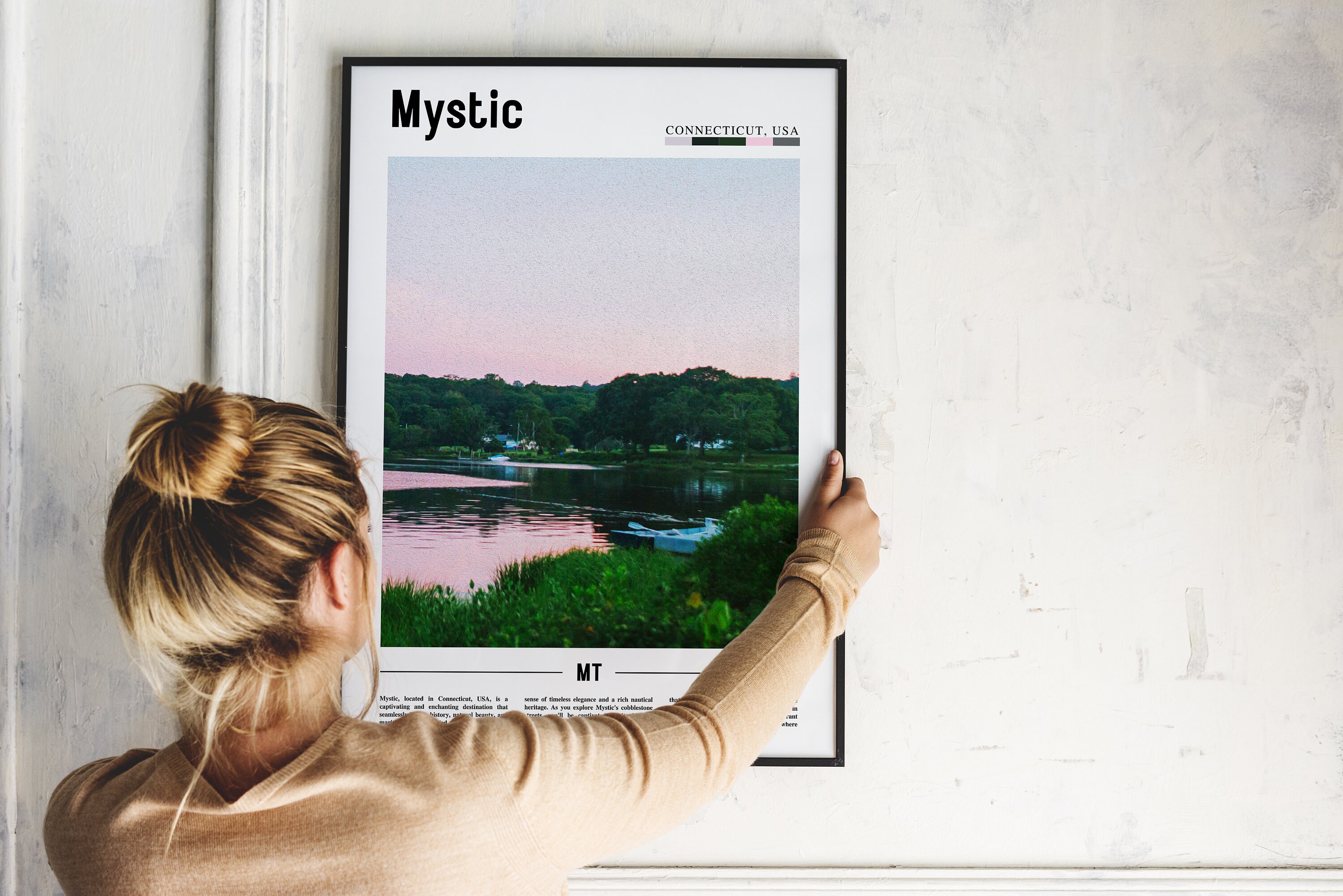 Mystic Poster, Mystic Print, Mystic Wall Art, United States Photo ...