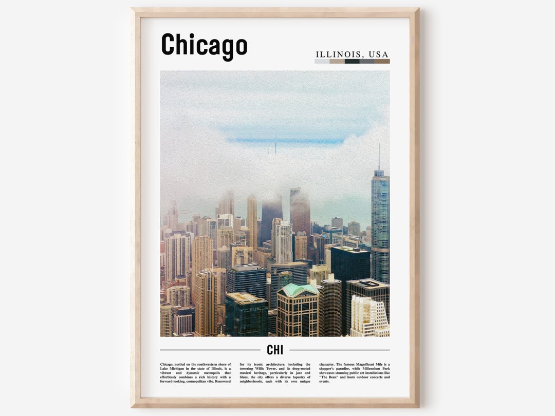 Chicago Collage Poster main image 1