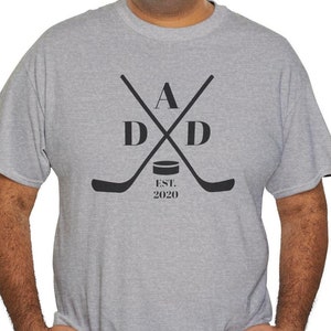 Dad Hockey Tee Shirt | Dad Shirt | Hockey Gift | Dad Ice Hockey