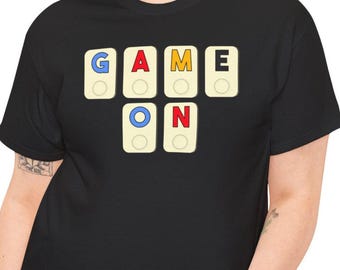 T-shirt Game On Tile | Katoenen vrijetijdskleding
