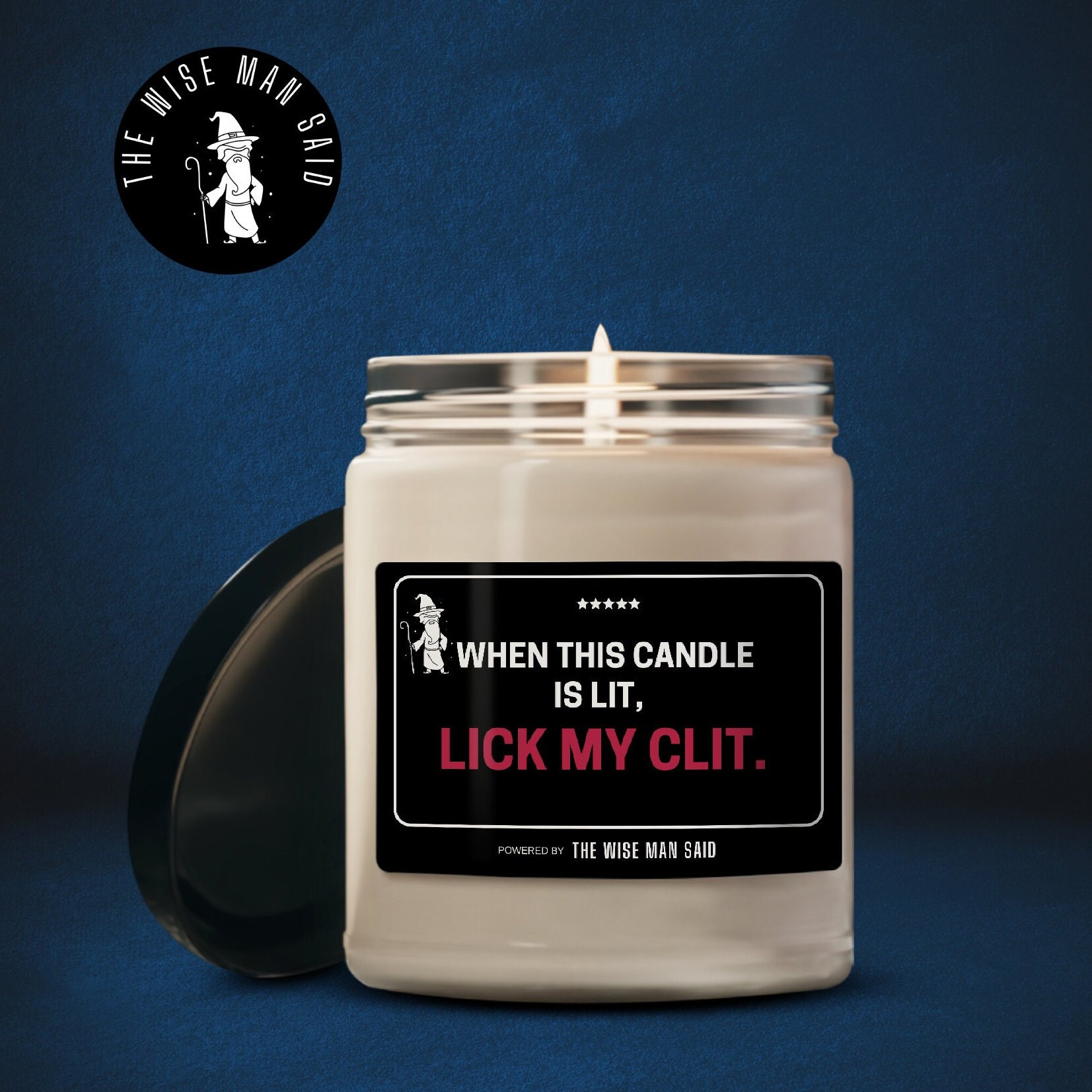 When This Candle is Lit Lick My Clit Etsy