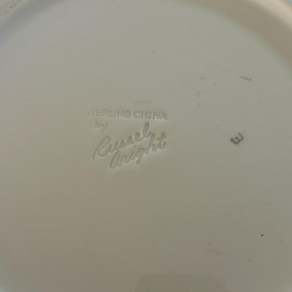Russel Wright Sterling China Platter Plate, Restaurant Ware, Brown