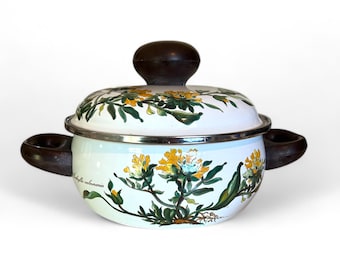 BOTANICA 1.25 Quart Metal Covered Casserole 6 7/8