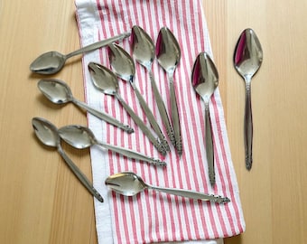 CI Stainless Steel Japan CIF11 Floral Pattern 6 1/8 Inch Set of 7