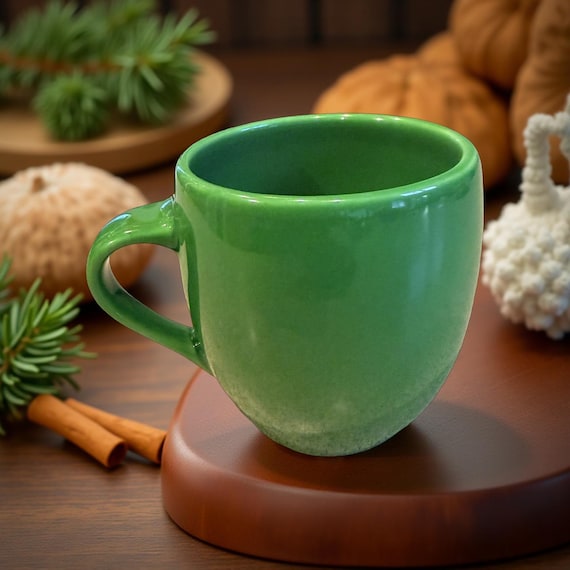 Vintage 2005 Starbucks Thick Oval Forest Green Ceramic Mug  Large 1420 Oz  Collectible Coffee Cup - Etsy Israel