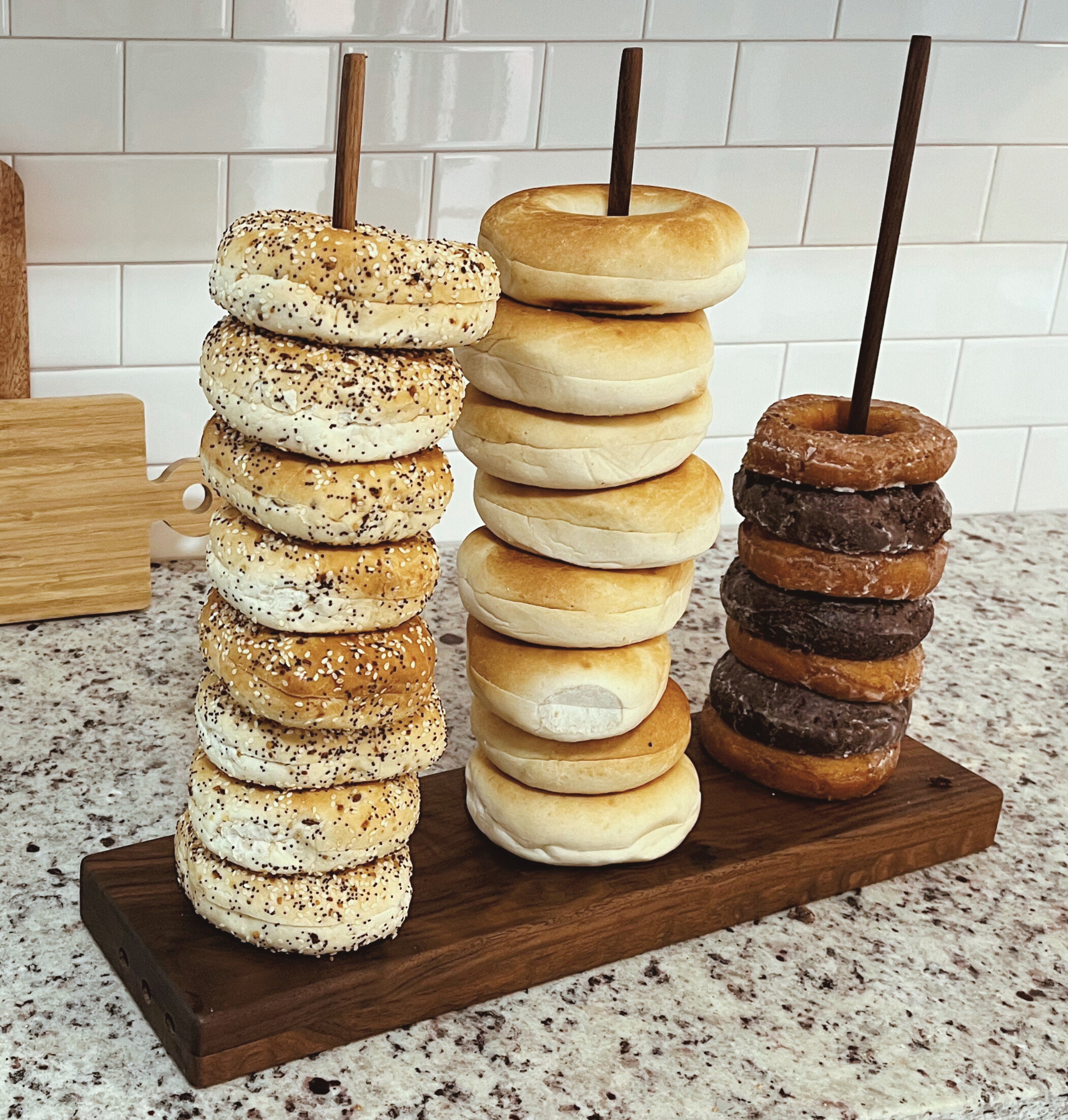 Bagel Maker Foodie Bread Bakery Food Jewish Sesame' Sticker