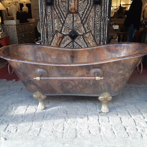 Handcrafted Copper Bathtub, Copper Slipper Bath, Luxury Copper Baths ...