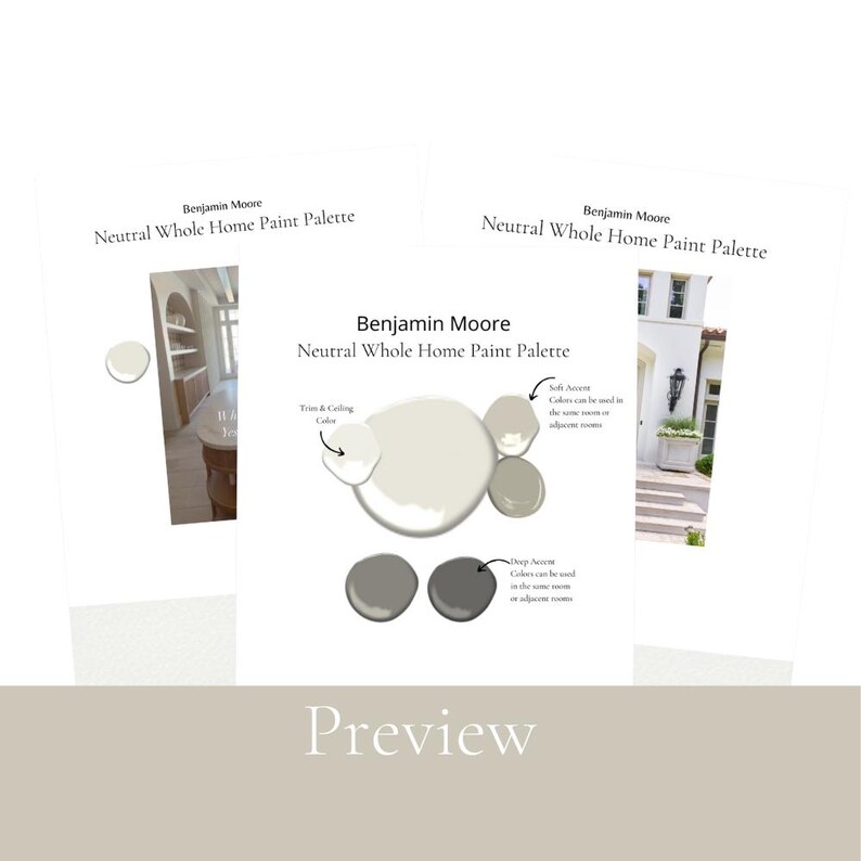 Warm Neutral Paint Palette Whole Home Color Scheme, Best Neutral Living