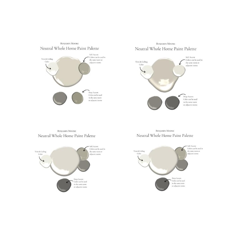 Warm Neutral Paint Palette Whole Home Color Scheme, Best Neutral Living