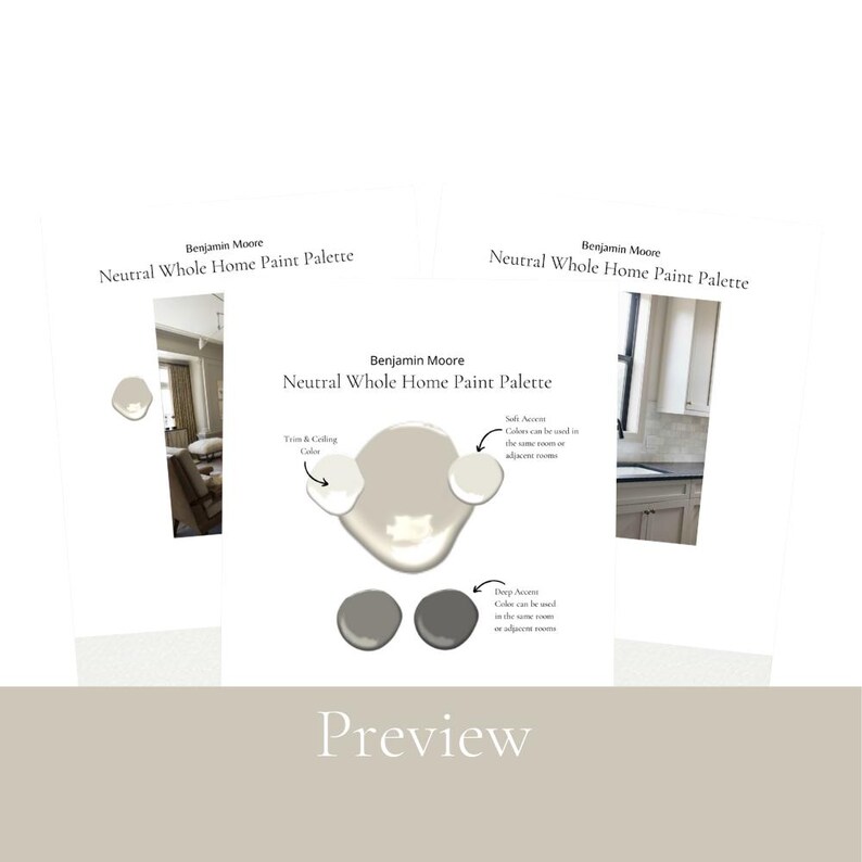 Warm Neutral Paint Palette Whole Home Color Scheme, Best Neutral Living