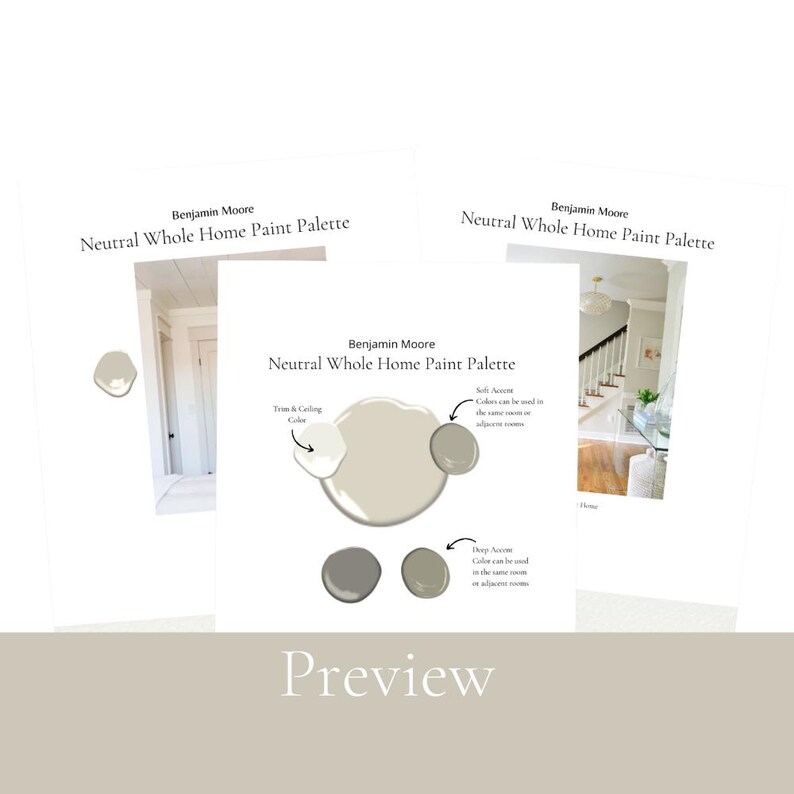 Warm Neutral Paint Palette Whole Home Color Scheme, Best Neutral Living