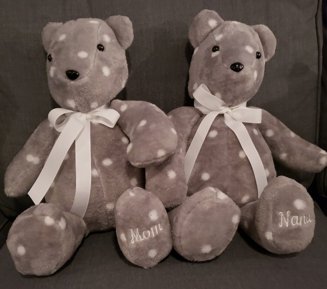 Memory Bear Made From Loved One’s Clothing/ Loss of Loved One