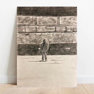 Kanye West Pencil Sketch Poster Portrait | Digital Print
